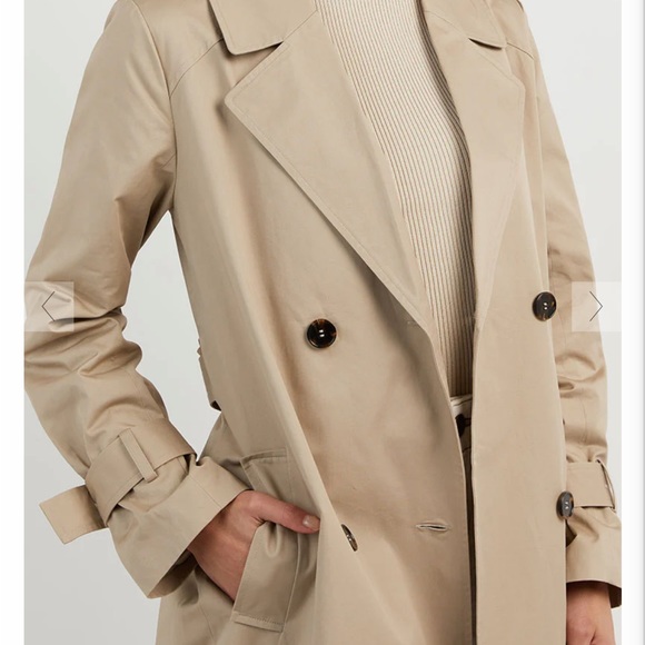 DISSH Foster Stone Trench Coat US Size 6 - Picture 4 of 7
